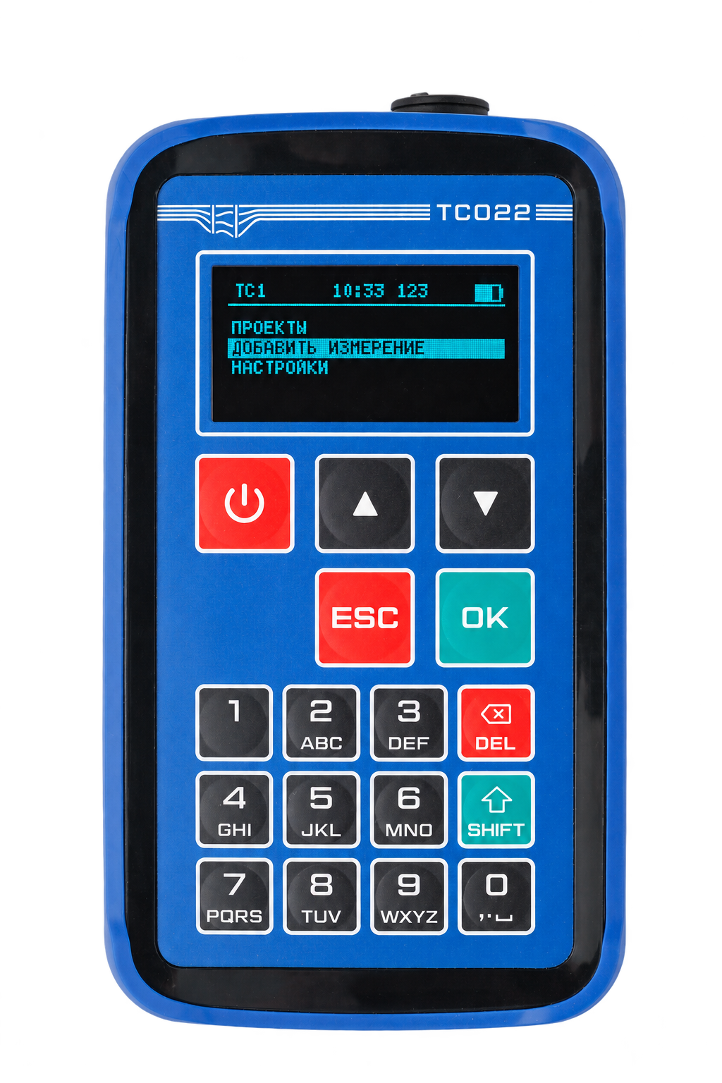 Портативный регистратор температуры TC022